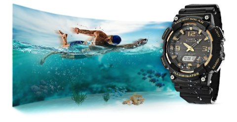Zegarek Męski CASIO SOLAR AQ-S810W-1A3VDF CASIO Zegarek Męski CASIO SOLAR AQ-S810W-1A3VDF CASIO