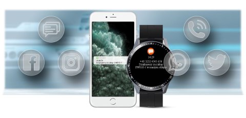 Zegarek SMARTWATCH G.ROSSI SW018-1 G.Rossi Zegarek SMARTWATCH G.ROSSI SW018-1 G.Rossi