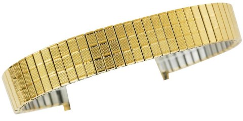 Bransoleta rozciągana Złota HQ 12 do 16 mm 107G-12/16 Bransoleta rozciągana Złota HQ 12 do 16 mm 107G-12/16