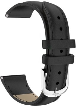 Pasek Damski do Smartwatch Giewont GW300 GWP18B - Leather Black Giewont