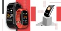 Smartband Giewont Fit&GO Duo GW200-1 - Black + Pasek Alert Red Giewont