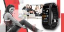 Smartband Giewont Fit&GO Duo GW200-1 - Black + Pasek Alert Red Giewont