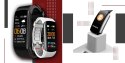 Smartband Giewont Fit&GO Duo GW200-2 - Black + Pasek Ice White Giewont