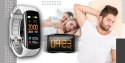 Smartband Giewont Fit&GO Duo GW200-2 - Black + Pasek Ice White Giewont