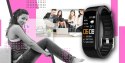 Smartband Giewont Fit&GO Duo GW200-4 - Black + Pasek Think Pink Giewont