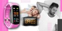 Smartband Giewont Fit&GO Duo GW200-4 - Black + Pasek Think Pink Giewont