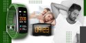 Smartband Giewont Fit&GO Duo GW200-5 - Black + Pasek Go Green Giewont