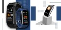 Smartband Giewont Fit&GO Duo GW200-6 - Black + Pasek Smart Navy Giewont