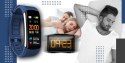 Smartband Giewont Fit&GO Duo GW200-6 - Black + Pasek Smart Navy Giewont