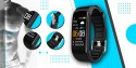 Smartband Giewont Fit&GO Duo GW200-7 - Black + Pasek Sky Blue Giewont