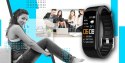 Smartband Giewont Fit&GO Duo GW200-7 - Black + Pasek Sky Blue Giewont