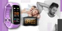 Smartband Giewont Fit&GO Duo GW200-8 - Black + Pasek Touch of Lavender Giewont