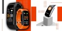 Smartband Giewont Fit&GO Duo GW200-9 - Black + Pasek Orange Power Giewont