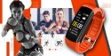 Smartband Giewont Fit&GO Duo GW200-9 - Black + Pasek Orange Power Giewont