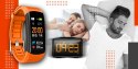Smartband Giewont Fit&GO Duo GW200-9 - Black + Pasek Orange Power Giewont