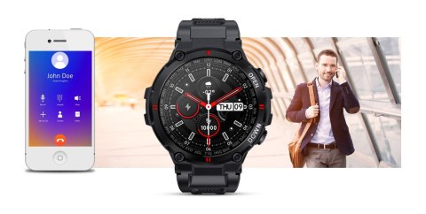 Smartwatch Giewont Focus SmartCall GW430-1 - Carbon Giewont Smartwatch Giewont Focus SmartCall GW430-1 - Carbon Giewont