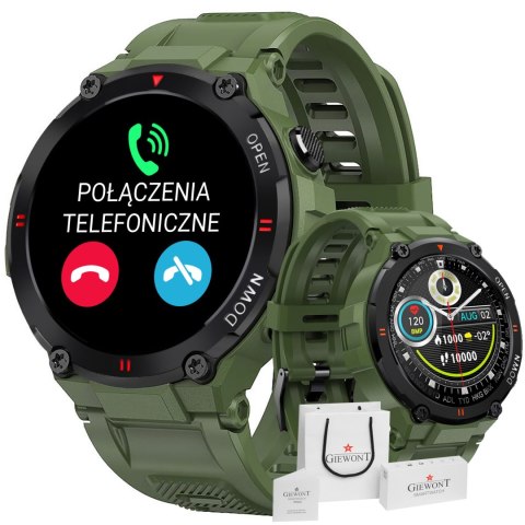 Smartwatch Giewont Focus SmartCall GW430-3 - Forest Giewont Smartwatch Giewont Focus SmartCall GW430-3 - Forest Giewont