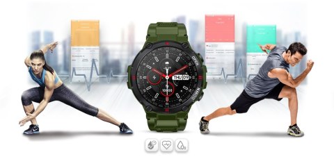 Smartwatch Giewont Focus SmartCall GW430-3 - Forest Giewont Smartwatch Giewont Focus SmartCall GW430-3 - Forest Giewont