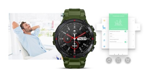 Smartwatch Giewont Focus SmartCall GW430-3 - Forest Giewont Smartwatch Giewont Focus SmartCall GW430-3 - Forest Giewont