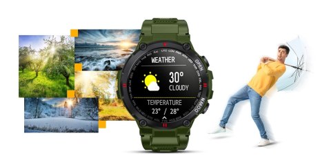 Smartwatch Giewont Focus SmartCall GW430-3 - Forest Giewont Smartwatch Giewont Focus SmartCall GW430-3 - Forest Giewont