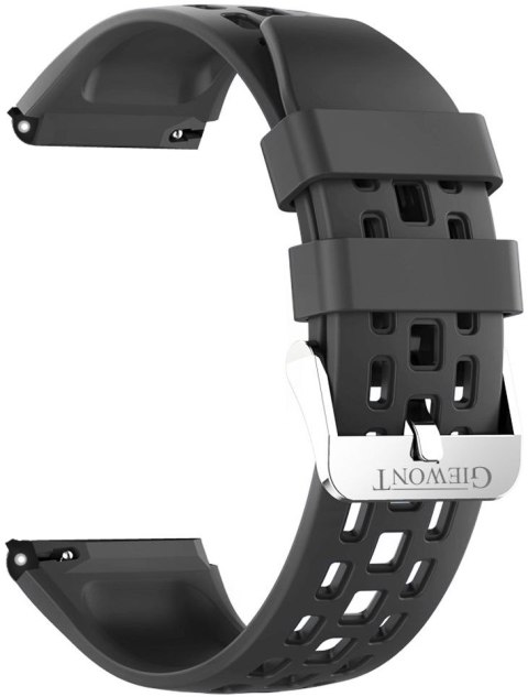Pasek do Smartwatch Giewont GW440 GWP440-1 - Silikon Black Giewont Pasek do Smartwatch Giewont GW440 GWP440-1 - Silikon Black Giewont