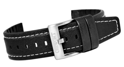 Pasek do Smartwatch Giewont GW440 GWP440-2 - Leather Black Giewont Pasek do Smartwatch Giewont GW440 GWP440-2 - Leather Black Giewont