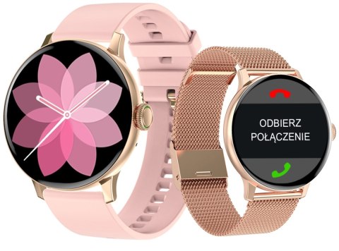 Smartwatch Giewont Supernova SmartCall GW330-1 Rose Gold Shine/Powder Pink Giewont Smartwatch Giewont Supernova SmartCall GW330-1 Rose Gold Shine/Powder Pink Giewont