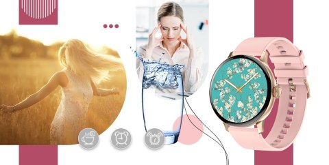 Smartwatch Giewont Supernova SmartCall GW330-1 Rose Gold Shine/Powder Pink Giewont Smartwatch Giewont Supernova SmartCall GW330-1 Rose Gold Shine/Powder Pink Giewont