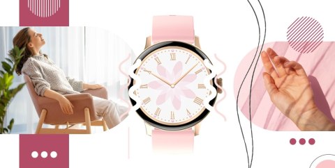 Smartwatch Giewont Supernova SmartCall GW330-1 Rose Gold Shine/Powder Pink Giewont Smartwatch Giewont Supernova SmartCall GW330-1 Rose Gold Shine/Powder Pink Giewont