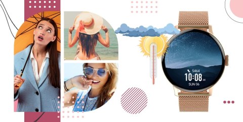 Smartwatch Giewont Supernova SmartCall GW330-1 Rose Gold Shine/Powder Pink Giewont Smartwatch Giewont Supernova SmartCall GW330-1 Rose Gold Shine/Powder Pink Giewont