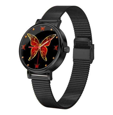 Zegarek Damski RUBICON SMARTWATCH RNBE64-3 BLACK RUBICON Zegarek Damski RUBICON SMARTWATCH RNBE64-3 BLACK RUBICON