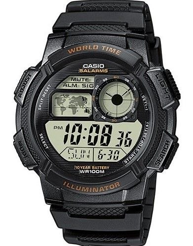Zegarek Męski CASIO AE-1000W-1AVDF + BOX CASIO Zegarek Męski CASIO AE-1000W-1AVDF + BOX CASIO