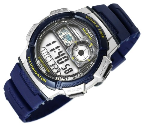 Zegarek Męski CASIO AE-1000W-2AVDF + BOX CASIO Zegarek Męski CASIO AE-1000W-2AVDF + BOX CASIO