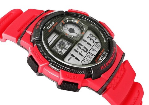 Zegarek Męski CASIO AE-1000W-4AVDF + BOX CASIO Zegarek Męski CASIO AE-1000W-4AVDF + BOX CASIO