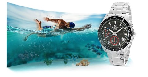 Zegarek Męski CASIO EDIFICE EFV-540D-1AVUEF 10 BAR CASIO Zegarek Męski CASIO EDIFICE EFV-540D-1AVUEF 10 BAR CASIO