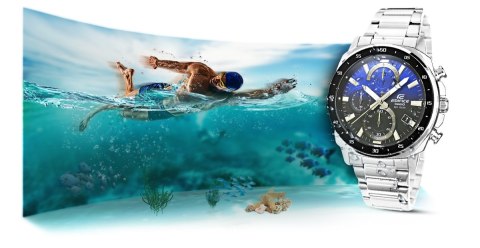 Zegarek Męski CASIO EDIFICE EFV-600D-2AVUEF 10 BAR CASIO Zegarek Męski CASIO EDIFICE EFV-600D-2AVUEF 10 BAR CASIO