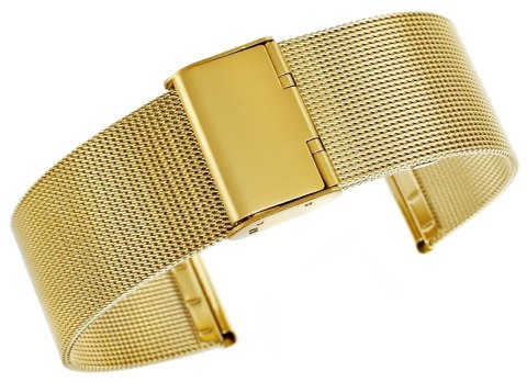 Bransoleta Siatka Złota 22 mm 301G22 Bransoleta Siatka Złota 22 mm 301G22