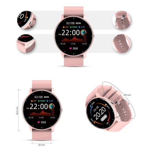 Smartwatch Damski Gravity GT1-1 Gravity Smartwatch Damski Gravity GT1-1 Gravity
