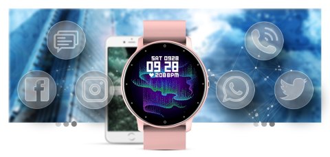 Smartwatch Damski Gravity GT1-1 Gravity Smartwatch Damski Gravity GT1-1 Gravity