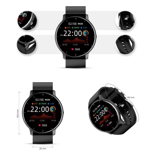 Smartwatch Damski Gravity GT1-3 Gravity Smartwatch Damski Gravity GT1-3 Gravity