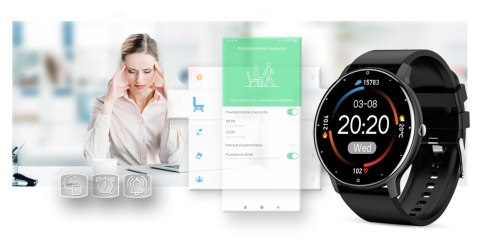 Smartwatch Damski Gravity GT1-3 Gravity Smartwatch Damski Gravity GT1-3 Gravity