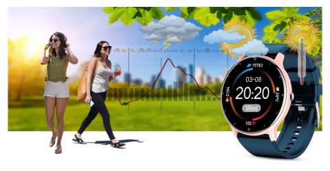 Smartwatch Damski Gravity GT1-4 Gravity Smartwatch Damski Gravity GT1-4 Gravity