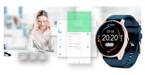 Smartwatch Damski Gravity GT1-4 Gravity Smartwatch Damski Gravity GT1-4 Gravity