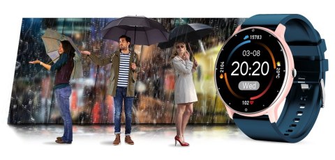 Smartwatch Damski Gravity GT1-4 Gravity Smartwatch Damski Gravity GT1-4 Gravity