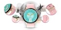 Smartwatch Giewont Supernova SmartCall GW330-4 Black Shine/Powder Pink Giewont