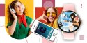 Smartwatch Giewont Supernova SmartCall GW330-4 Black Shine/Powder Pink Giewont