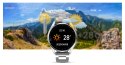 Smartwatch Giewont Vertex SmartCall GW450-5 Silver/Carbon Leather Giewont