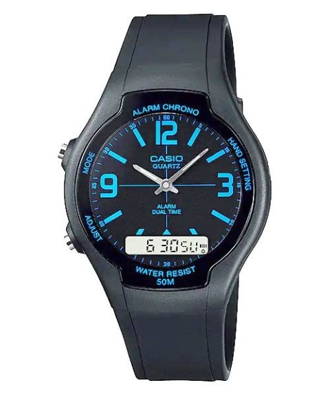Zegarek Damski CASIO AW-90H-2BVDF + BOX CASIO Zegarek Damski CASIO AW-90H-2BVDF + BOX CASIO