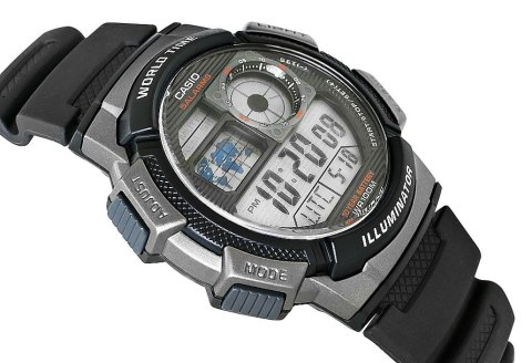 Zegarek Męski CASIO AE-1000W-1BVDF + BOX CASIO Zegarek Męski CASIO AE-1000W-1BVDF + BOX CASIO