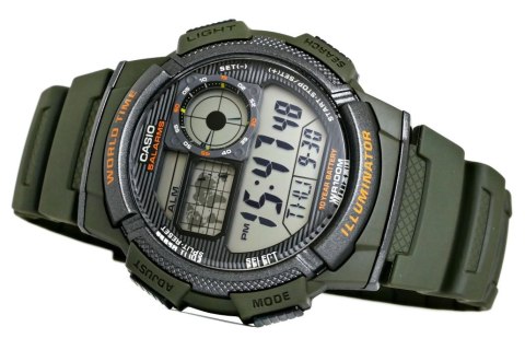 Zegarek Męski CASIO AE-1000W-3AVDF + BOX CASIO Zegarek Męski CASIO AE-1000W-3AVDF + BOX CASIO